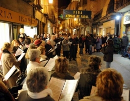 Fira de Nadal (Cervera, 3, 4 i 10 de desembre). Font: 