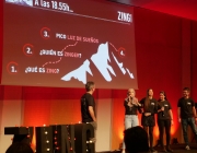 El programa Zing fou presentat el 19 de novembre durant la trobada anual de joves becats. Font: Fundació Privada Nous Cims