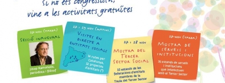 Propostes gratuïtes del IV Congrés del Tercer Sector. Font: 