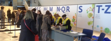 Imatge de l'accés al IV Congrés del Tercer Sector Social Font: 