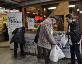 Punt de recollida del Gran Recapte d'Aliments Font: 