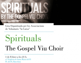 Gospel Viu presenta a Barcelona l'emotiu espectacle Spirituals Font: 