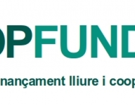Logotip de CoopFunding, plataforma de cofinançament lliure i cooperatiu Font: 