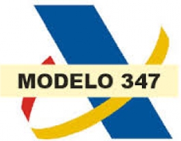 Logotip Agència Tributària i model 347 Font: 