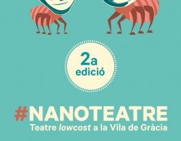 Cartell de la nova edició de NanoTeatre 2015 Font: 