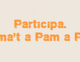 Participa a Pam a Pam Font: 