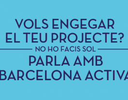 Imatge cartell Barcelona Activa. Font: web Barcelona Activa Font: 