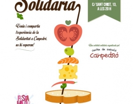 Cartell Tapa solidària Font: 