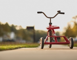 La bicicleta, una joguina pels infants. Font: Pixabay Font: 