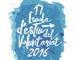 Logotip 17 Escola d'Estiu del Voluntariat. Font: voluntariat.org Font: 