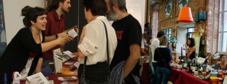 Estands d'entitats de la FESC 2015. Font: FESC Font: 