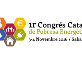 Logotip del I Congrés Català de Pobres Energètica. Font: Congrés Pobresa Energètica Font: 