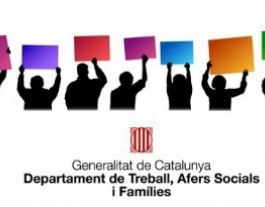 Logotip Departament de treball, Afers Socials i Famílies Font: 