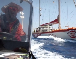 Moment del Tràiler del documental Astral. Font: Proactiva Open Arms Font: 