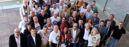 Membres de la comissió promotora de l'ILP per a la renda garantida Font: ACN