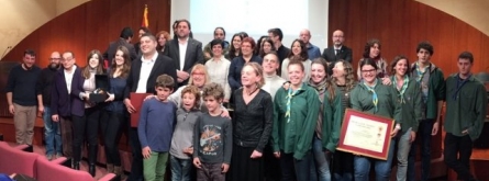 Premis de Civisme 2016 Font: Minyons Escoltes i Guies de Catalunya