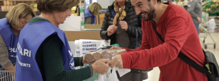 Imatge de la recollida del Gran Recapte Font: Banc dels aliments
