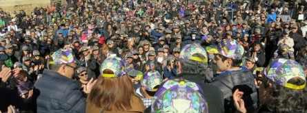 Imatge de la 3a edició del Posa't la Gorra a la Seu Vella de Lleida Font: Ajuntament de Lleida