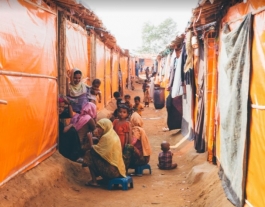 Refugiats rohingyes.  Font: GoFundMe