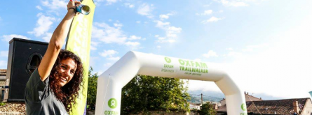L'Elena, responsable de l'Oxfam Intermón Trailwalker Font: Oxfam Intermón