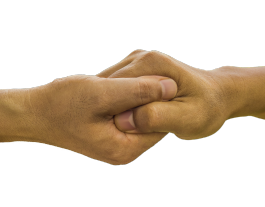 Mans unides per donar ajut Font: Pixabay