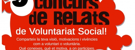 9è Concurs de Relats de Voluntariat Social