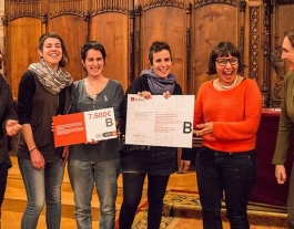 El premi, recursos econòmics i suport institucional Font: Ajuntament de Barcelona