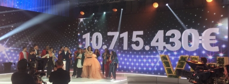 La Marató de TV3 assoleix un nou rècord de recaptació. Font: La Marató