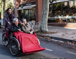 Tornar a sentir l'aire als cabells amb el moviment de la bicicleta... Font: Biciclot