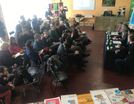 Dijous 7 de març s'ha presentat públicament una nova coordinadora formada per entitats del Tercer Sector i de l'Economia Social i Solidària, que pretén promoure la justícia social, el Comerç Just i el finançament ètic i solidari. Font: LaCoordi