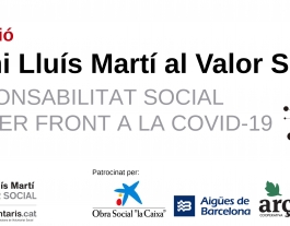6a edició del Premi Lluís Martí al Valor Social