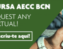 Cartell I Cursa virtual AECC Barcelona en Marxa. Font: AECC Catalunya contra el càncer. 