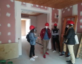 Joves de l'entitat Punt de referència podran accedir a un dels pisos del projecte Habitatge Cooperatiu La Balma, al Poble Nou.  Font: Sostre Cívic