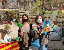 En motiu de la diada de Sant Jordi, aquest any la Fundació Comtal ha recaptat un total de 10.000 € a través de la campanya #UnaRosaUnaOportunitat. Font: Fundació Comtal. Font: Font: Fundació Comtal.