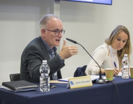 Jesús Delgado, responsable d’internacionalització de la Taula d’entitats del Tercer Sector Social de Catalunya. Font: Taula d'entitats del Tercer Sector Social de Catalunya