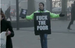 Imatge de la notícia Fuck the poor, una campanya de conscienciació social