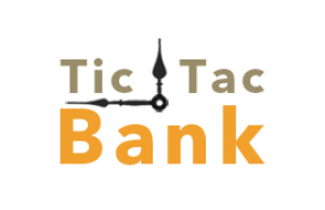 Logotip de Tic Tac Bank