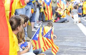 Imatge de la via catalana del dia 11 de setembre de 2013