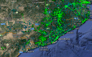 Guifi.net s'està establint a tot el territori català