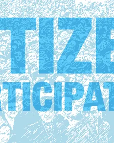 Cartell "Citizen Participation". Participació ciutadana_opensourceway_Flickr