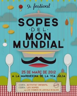 Cartell del Festival de Sopes del Món Mundial