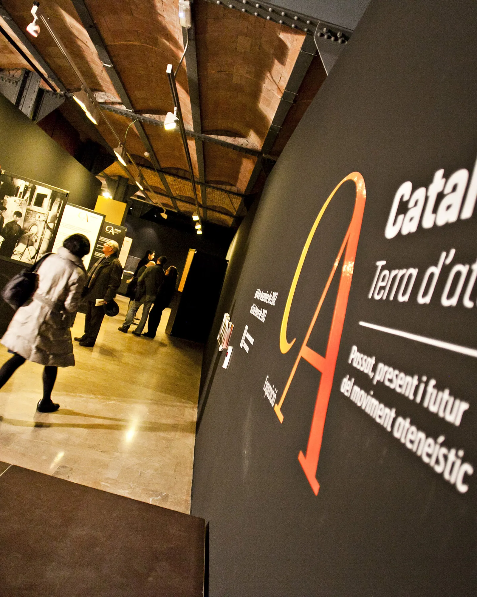 imatge exposició Catalunya, terra d'ateneus
