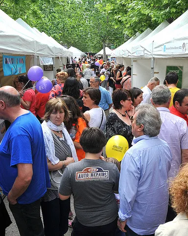 Fira d'entitats. Font: Ajuntament d'Esplugues de Llobregat (Flickr)
