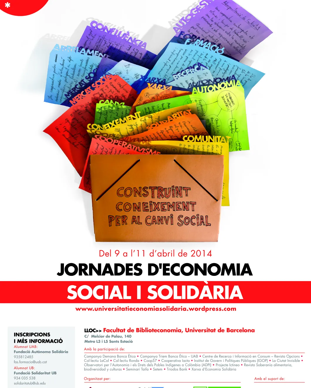 Cartell de les Jornades (Font: FAS)
