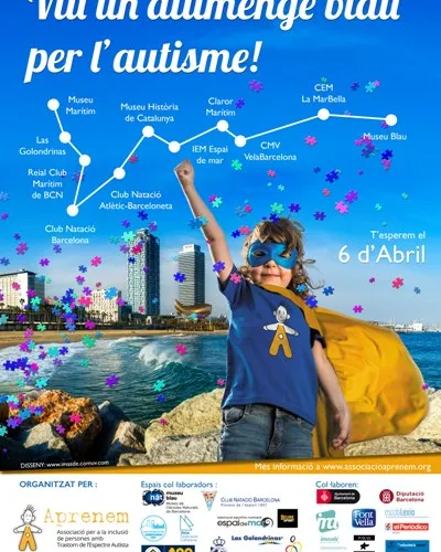 Viu un diumenge Blau per l'autisme.
