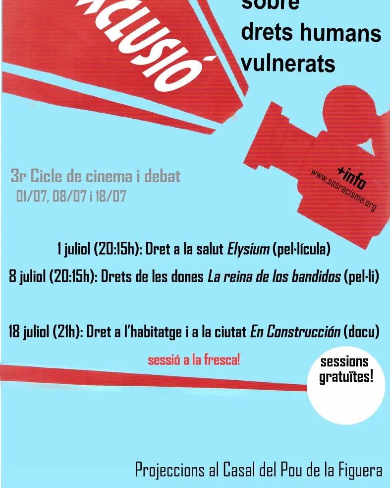 Cartell de la 3a edició de Cinexlusió