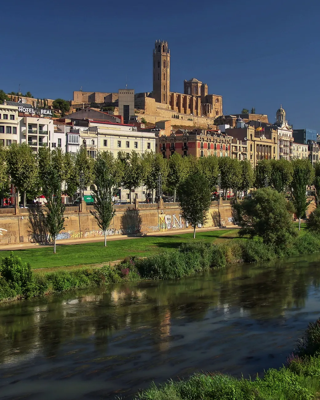 Panoràmica de la seu vella de Lleida