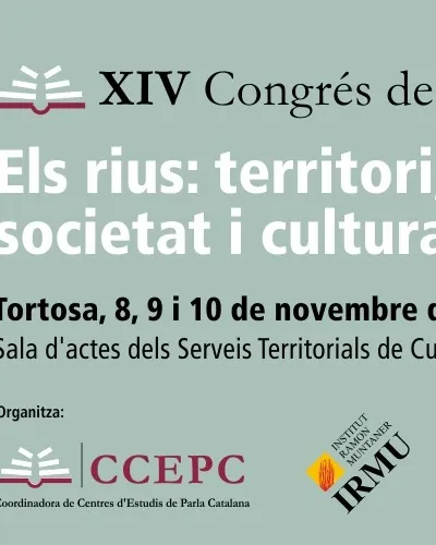 Cartell del XIV Congrés de la Coordinadora de Centres d'Estudis de Parla Catalana