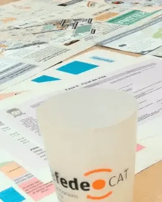 Imatge del mapa dels impactes del tèxtil a Barcelona