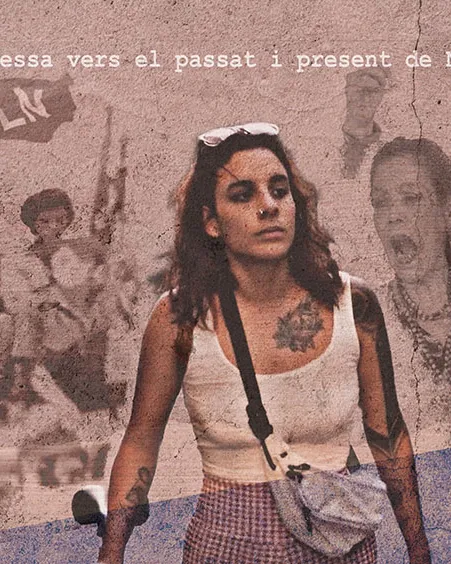 Fragment del cartell del documental 'El Viatge d'Itza'